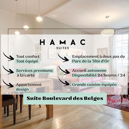 ליון Suite Des Belges Parc Tete D'Or - 4 A 6 Voyageurs מראה חיצוני תמונה